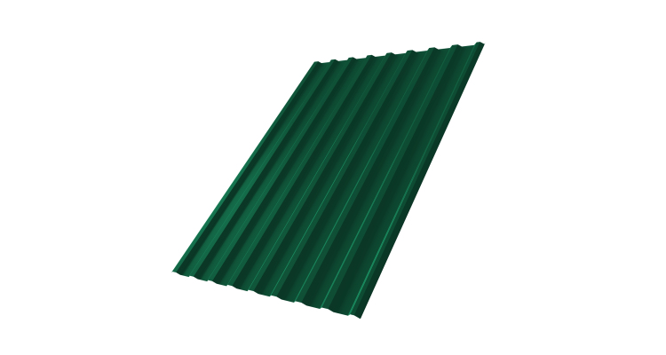 Профнастил С20R 0.45 Drap TX RAL 6005 зеленый мох