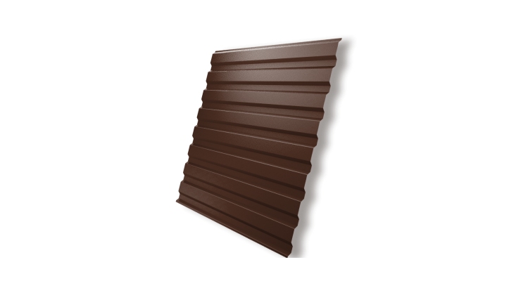 Профнастил С20А 0.5 Satin RAL 8017 шоколад