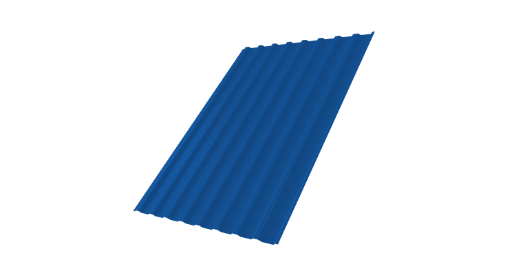 Профнастил С20В 0,4 PE RAL 5005 сигнальный синий