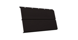 ЭкоБрус 3D 0,345 GL 0.5 Satin Matt с пленкой RAL 9005 черный