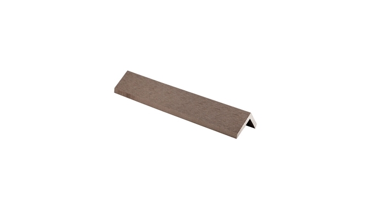 Профиль угловой CM Decking 2000х50х38х8 мм цвет wenge (венге)