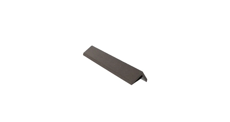 Профиль угловой CM Decking 2000х50х38х8 мм, цвет black wood (черное дерево)