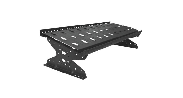 Мостик переходной Grand Line RAL 9006 1м